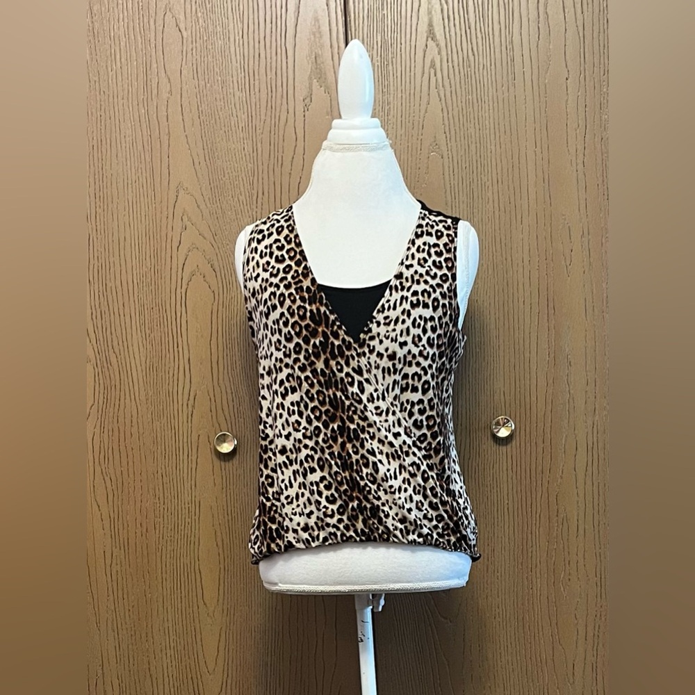 Leopard Cami Top